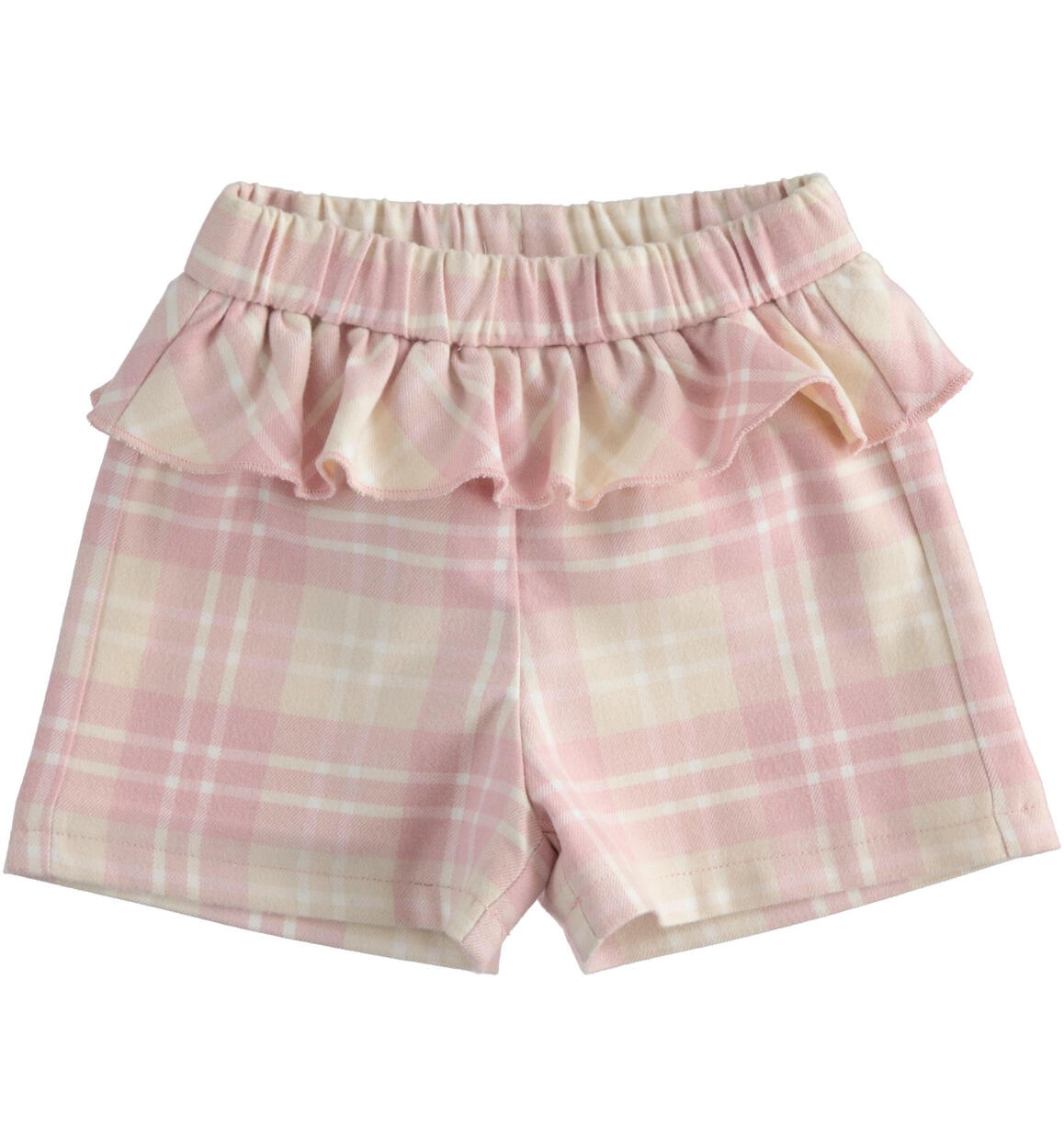 Shorts neonata fantasia check ROSA Minibanda