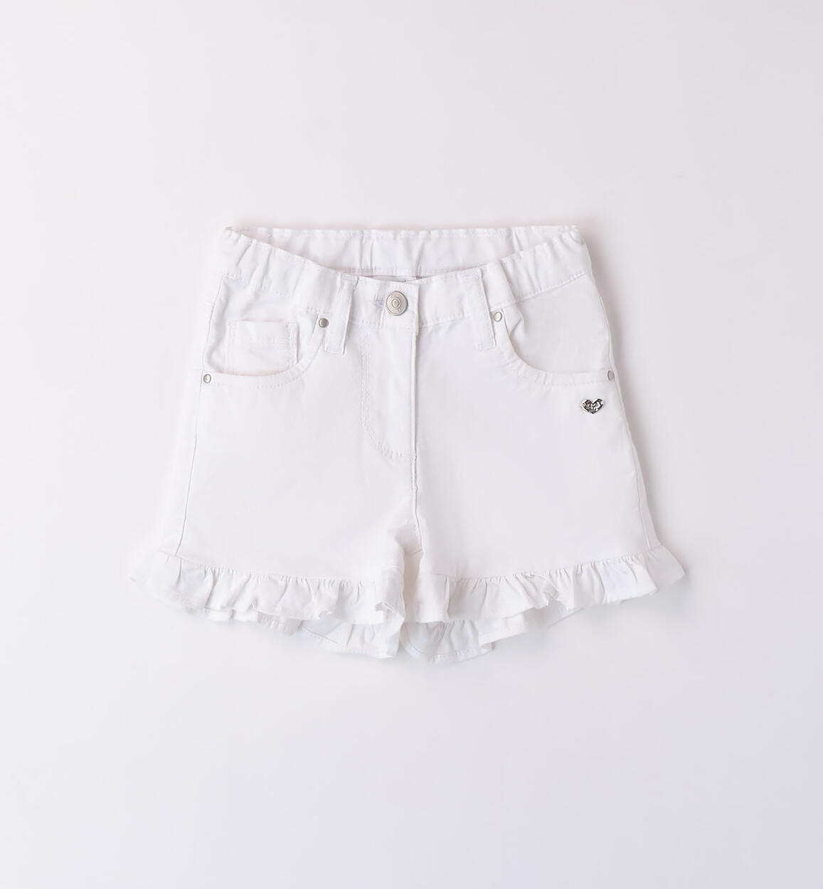 Shorts per bambina BIANCO Sarabanda