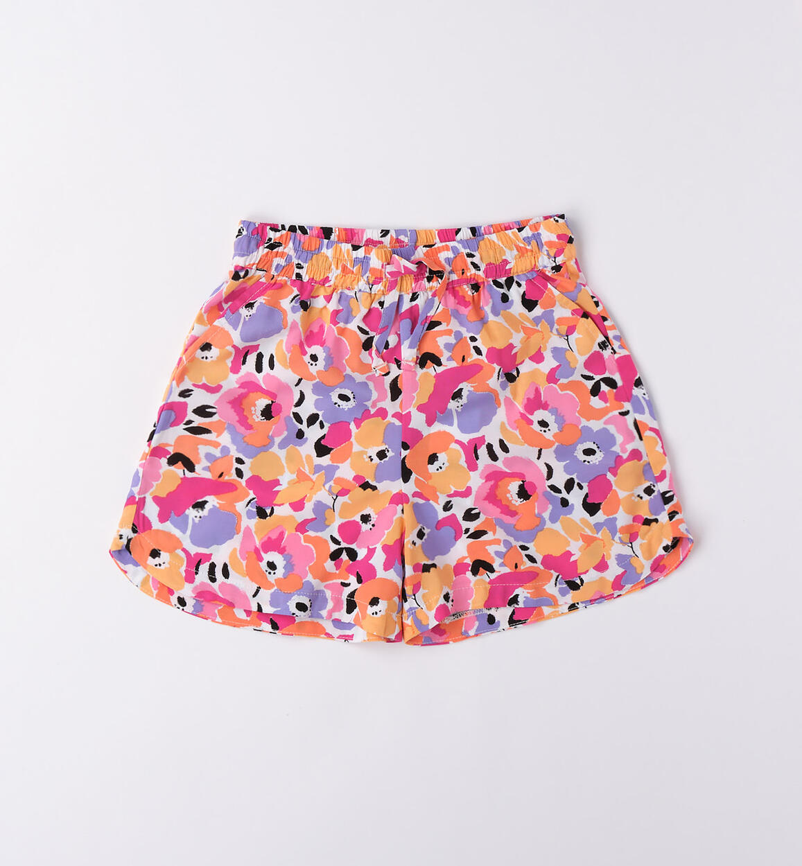 Shorts ragazza fantasie varie BIANCO iDO