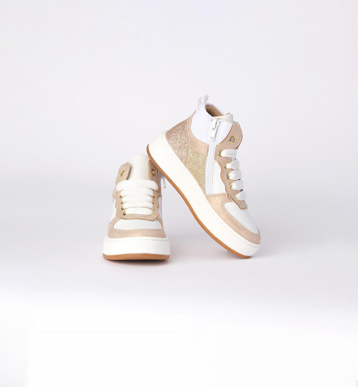 Sneakers alta per bambina ROSA iDO