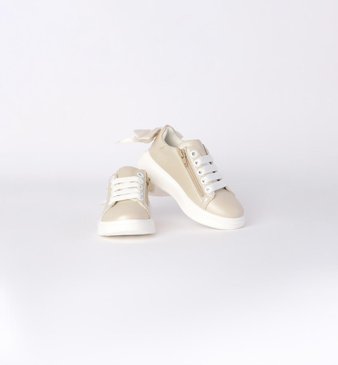 Sneakers elegante per ragazza BEIGE iDO