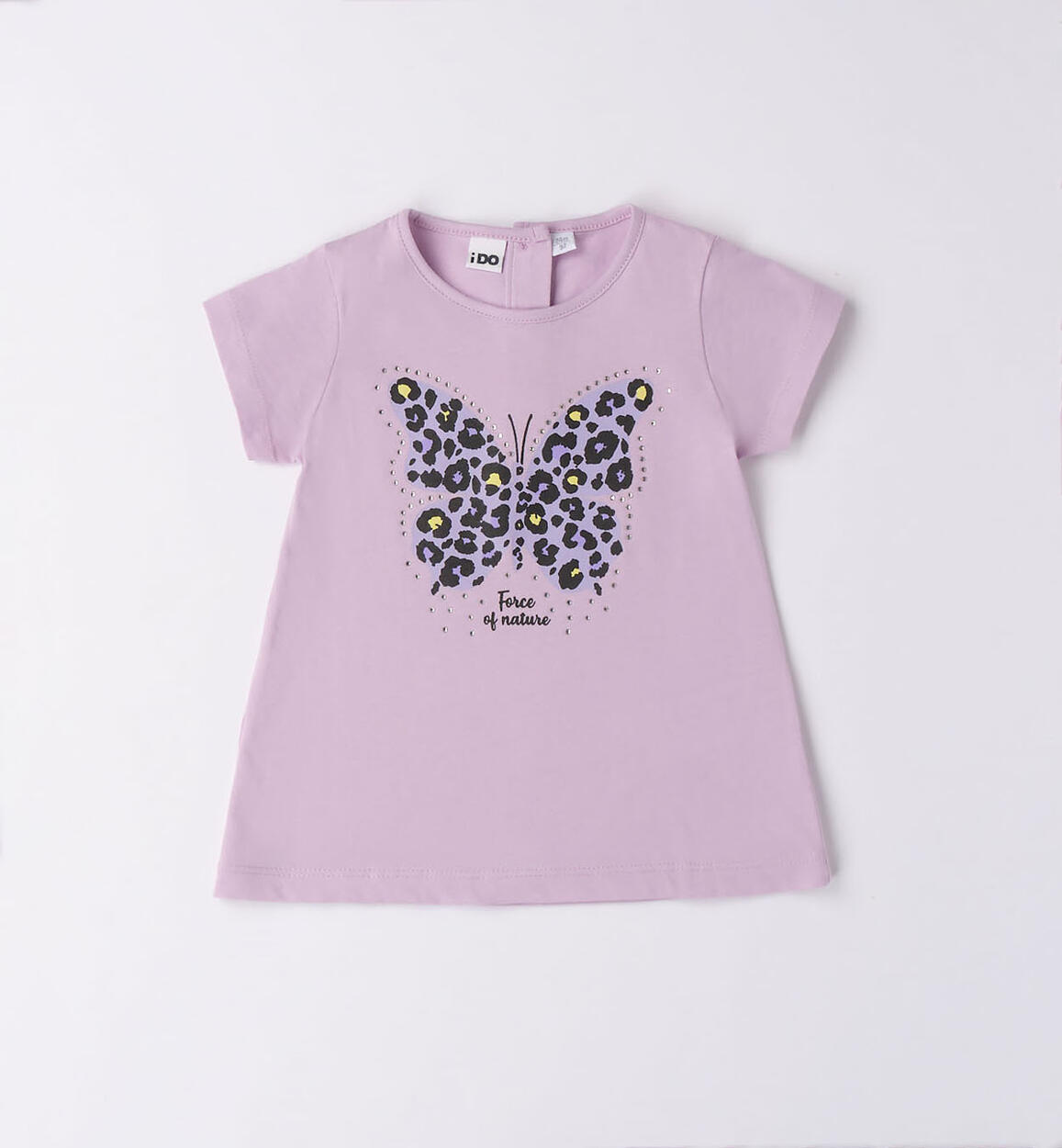 T-shirt bambina colori vari VIOLA iDO