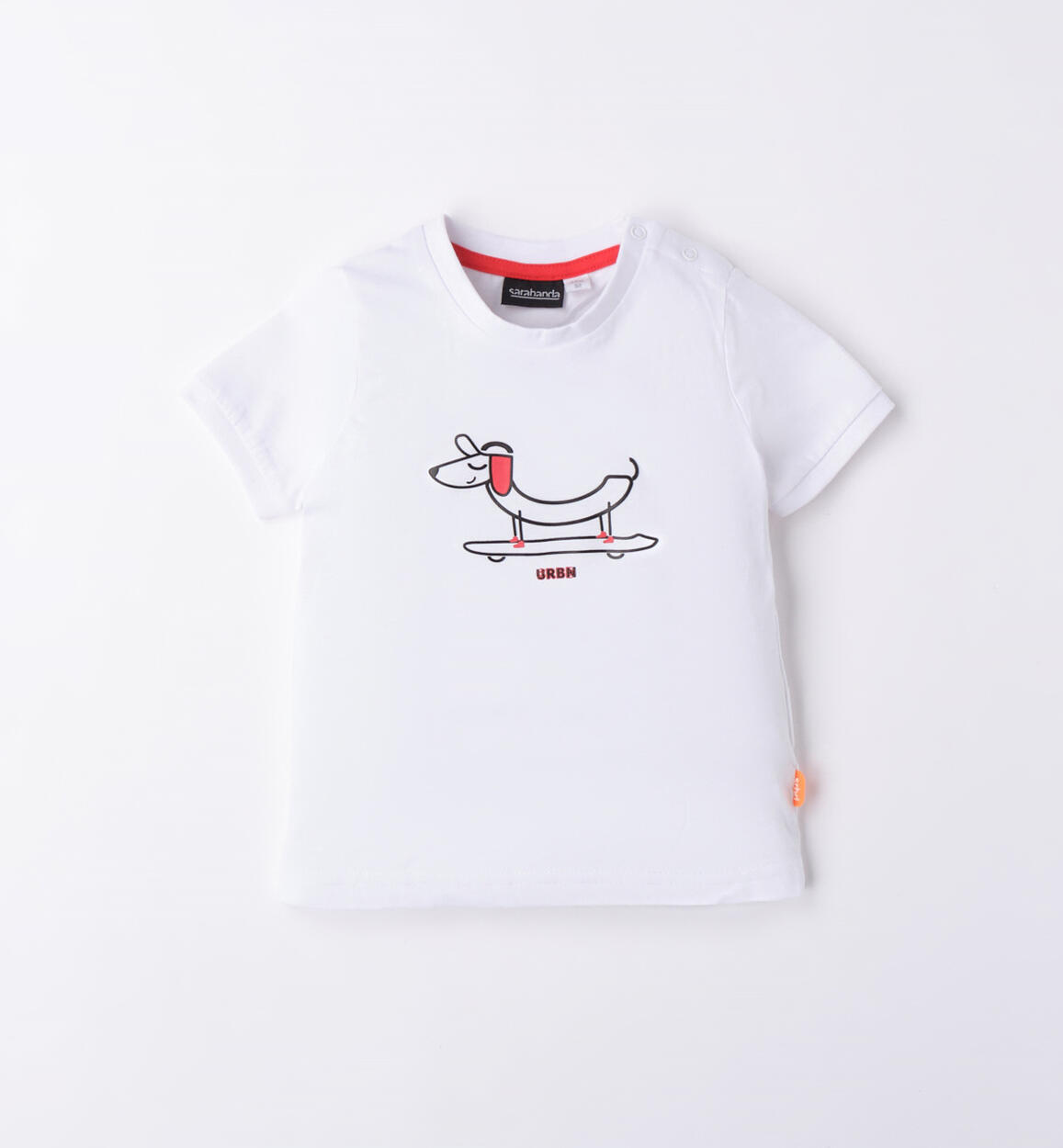 T-shirt bambino BIANCO Sarabanda