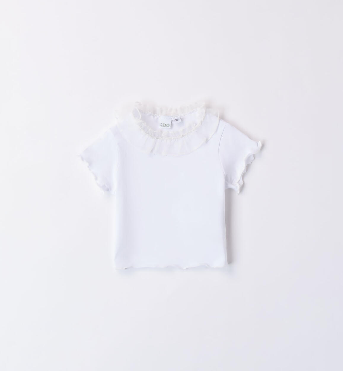 T-shirt bimba bianca BIANCO iDO