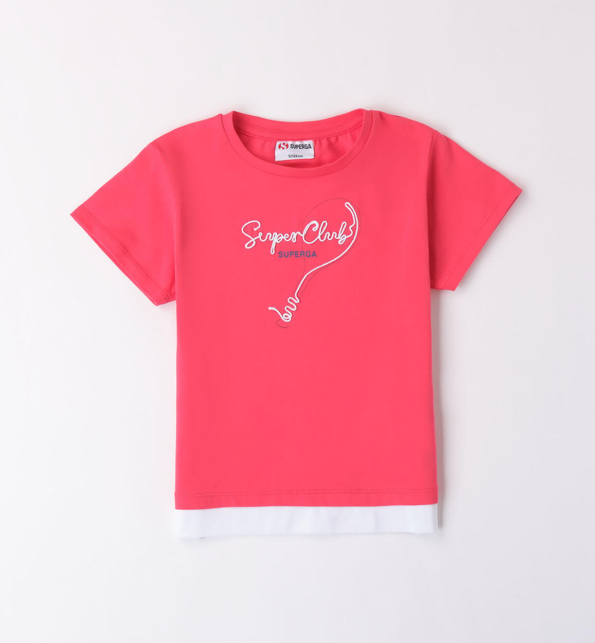 T-shirt corallo Superga ROSSO SUPERGA