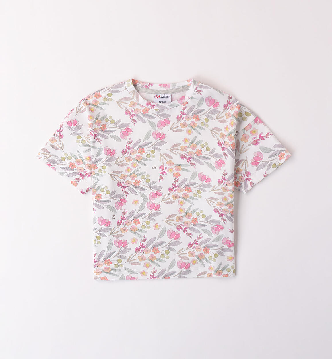 T-shirt floreale Superga  SUPERGA