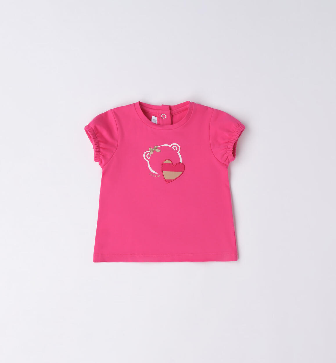 T-shirt fucsia bimba FUCSIA Minibanda