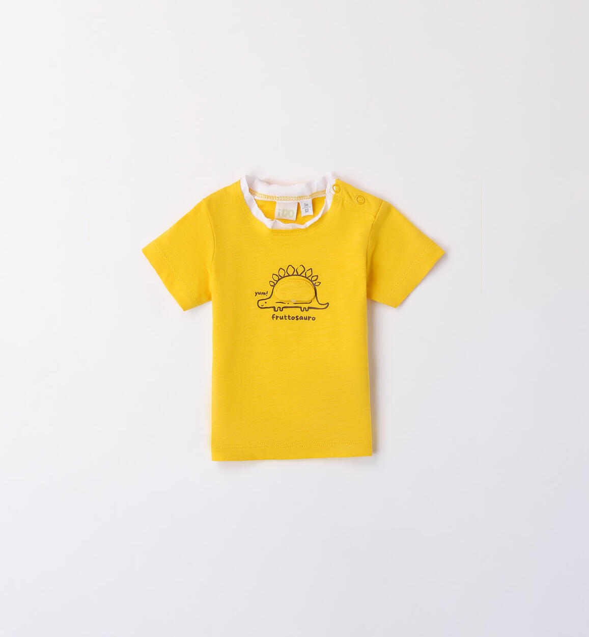 T-shirt gialla per bimbo GIALLO iDO