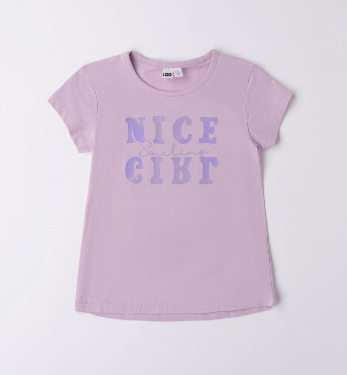 T-shirt lilla per ragazza VIOLA iDO