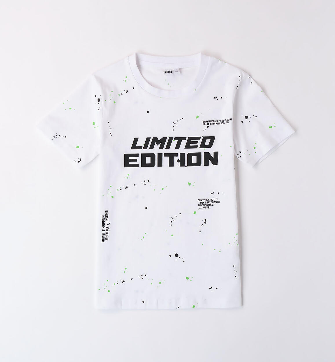 T-shirt Limited Edition per ragazzo BIANCO iDO