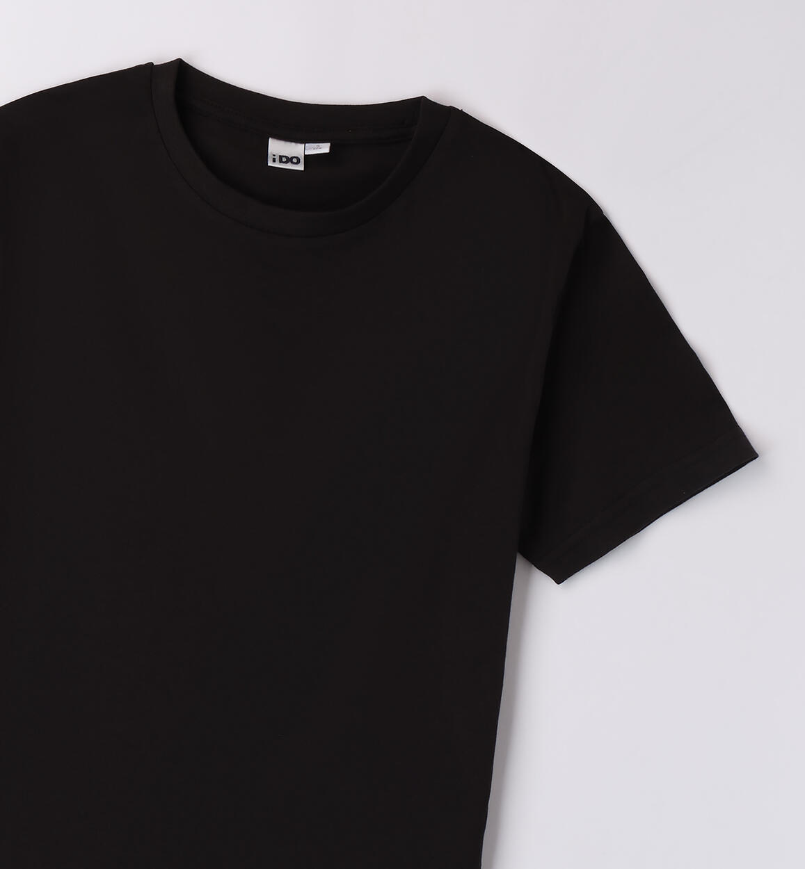 Children's oversized T-shirt BLACK iDO