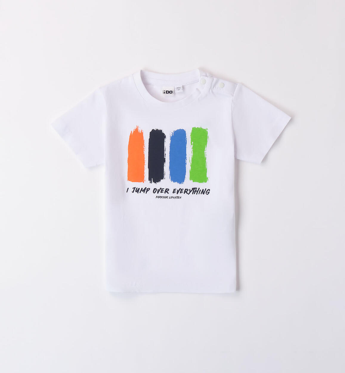 Boys' T-shirt WHITE iDO