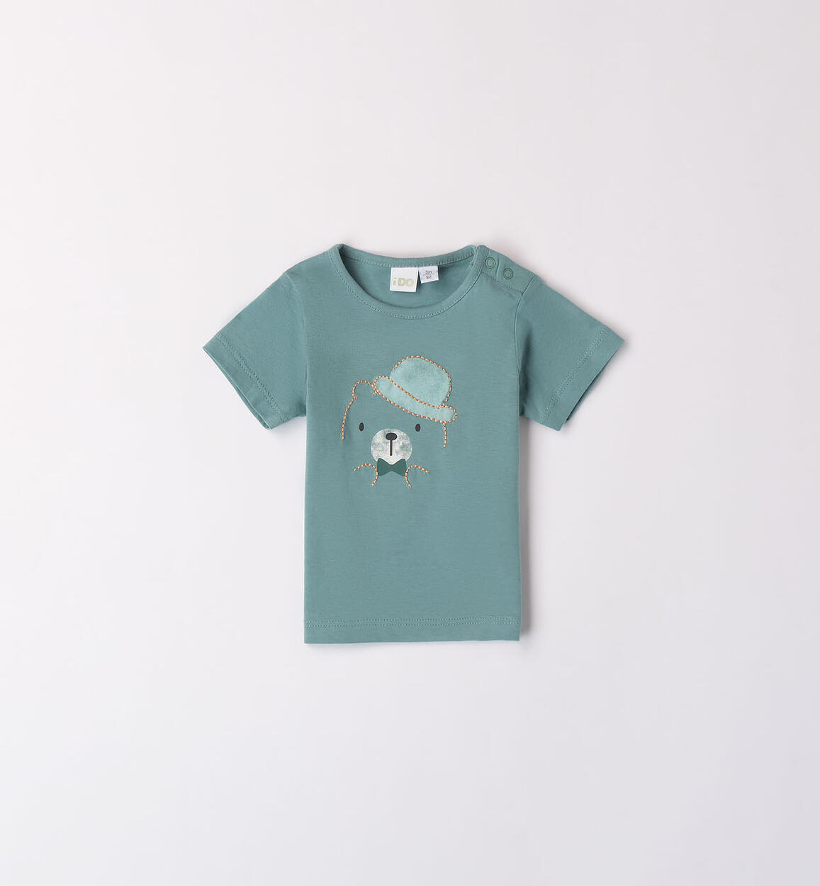 T-shirt per bimbo VERDE iDO