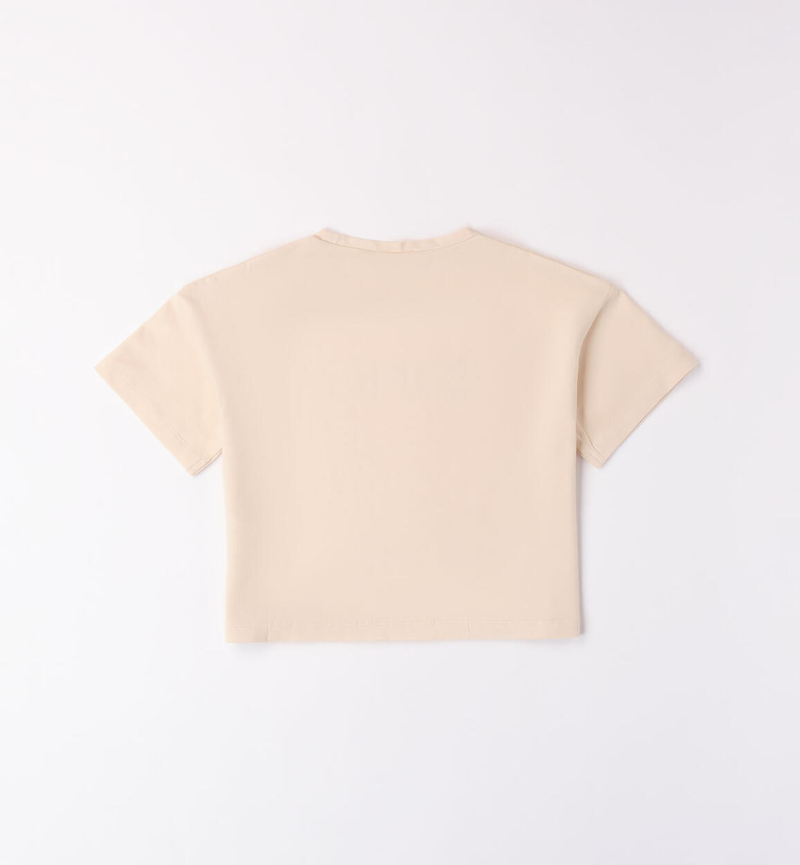 Girl's Sun print T-shirt BEIGE iDO