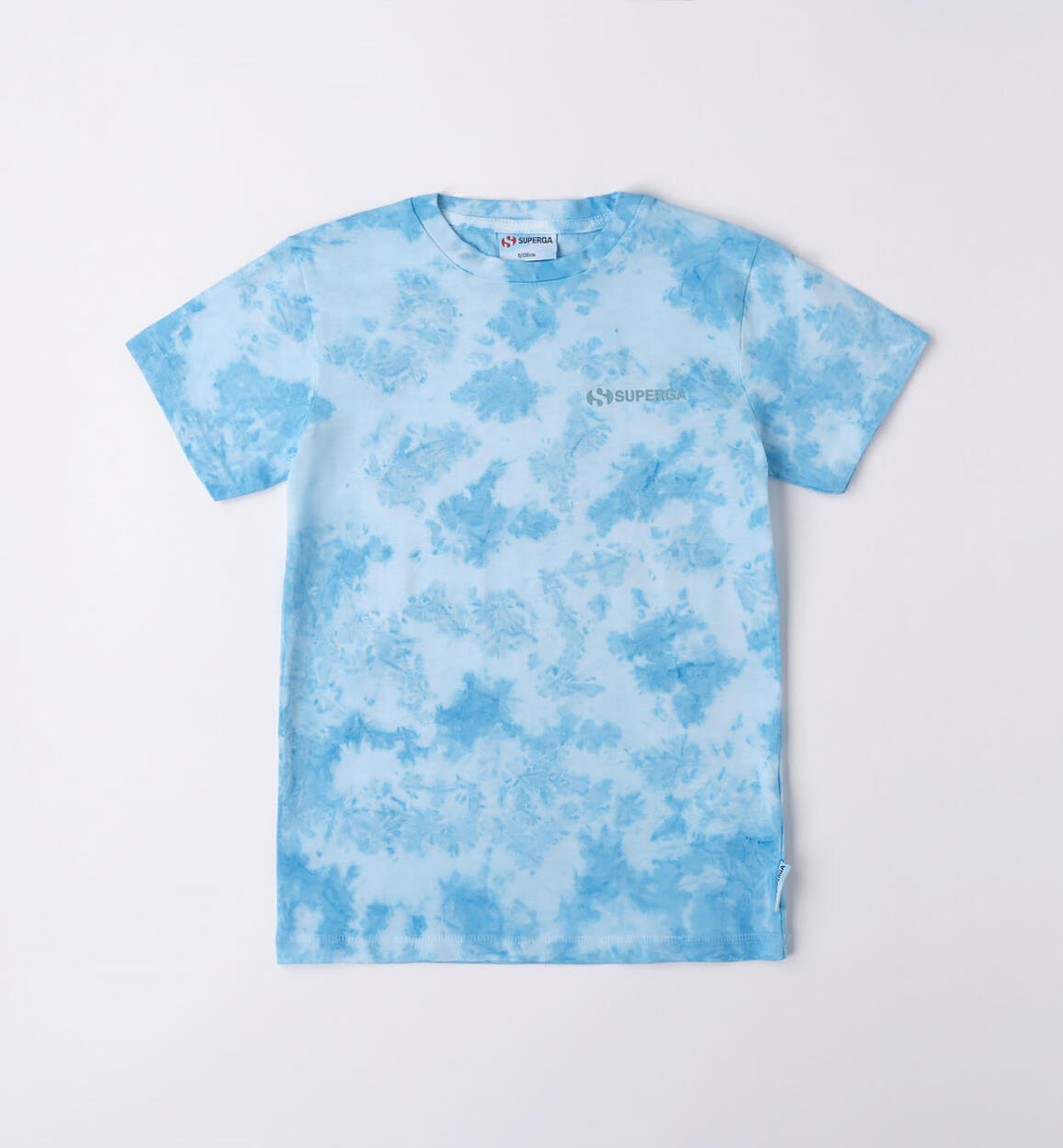 T-shirt Superga bambino BLU SUPERGA