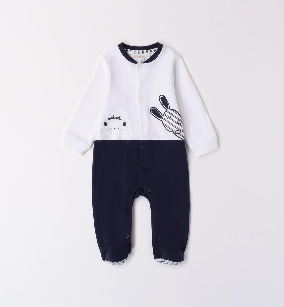 Babygrow for baby boy BLUE Minibanda