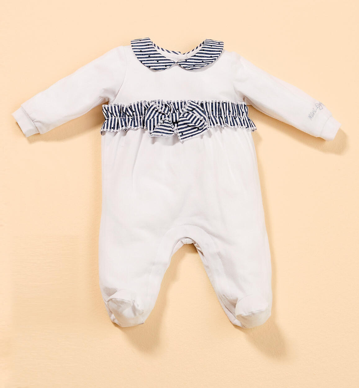 Babygrow for girls WHITE Minibanda