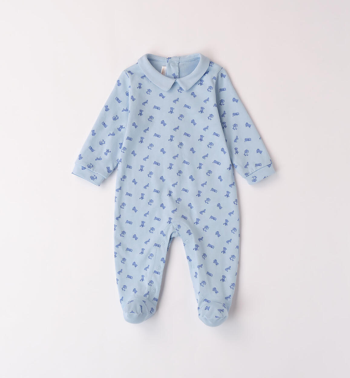 Unisex babygrow LIGHT BLUE Minibanda